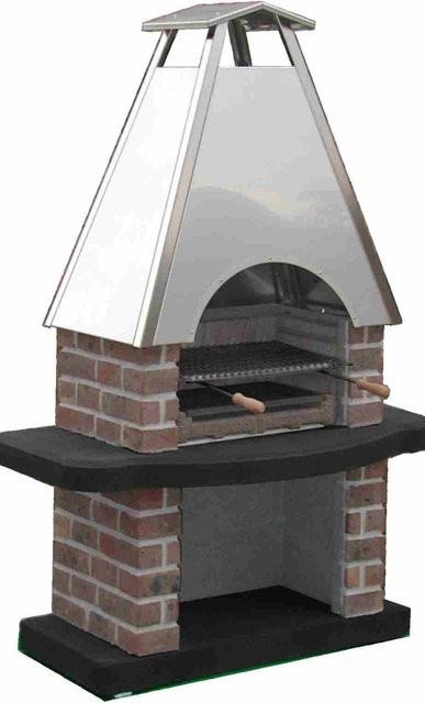 Gartengrillkamin Reina mit den Maßen B: 185 cm, H: 120 cm - Bild 1