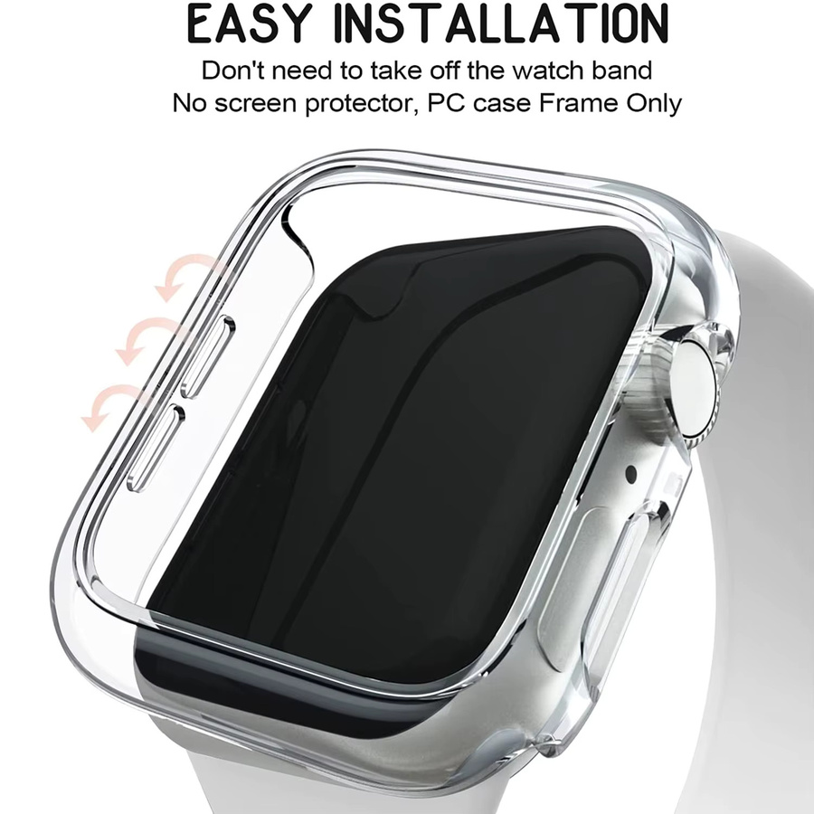 EIMO Uhrenzubehör Abdeckung für Apple Watch, Kunststoff, transparent, Unisex - Bild 2
