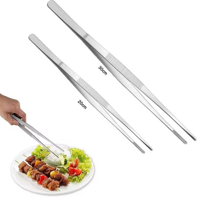 Skeyo Multifunktions-Grillklemmen aus Edelstahl in Silber - Bild 1