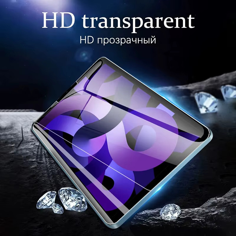 3er-Pack Kratzfeste PET-Schutzfolie für Apple iPad Pro (verschiedene Generationen), Transparent - Bild 3