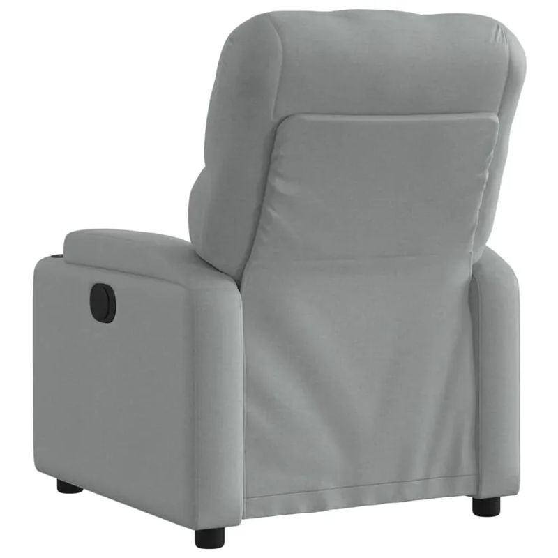 Vidaxl Elektrischer Relax-Sessel in Grau mit Stoffbezug - Bild 5