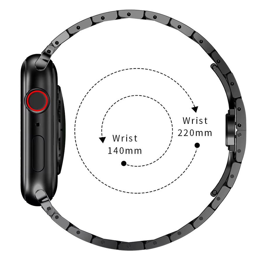 Uhrenarmband Edelstahl, Iron Man, für Apple Watch - Bild 2