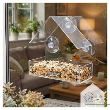 WILDLIFE HOME Fenster-Futterhaus Easy aus transparentem Acryl - Bild 2