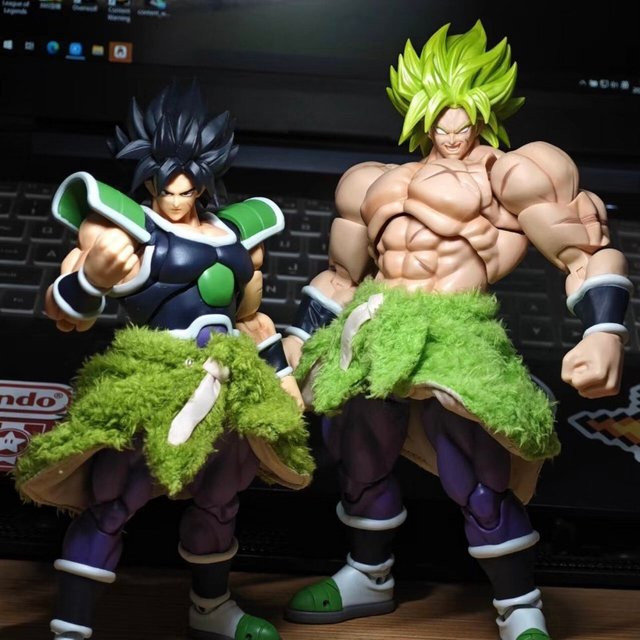 Bandai Dragon Ball Broly Actionfigur, 1/12 Maßstab, Zubehör - Bild 1