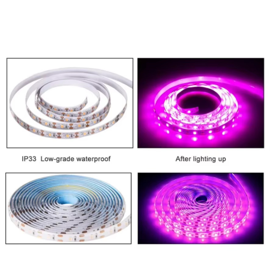 RnnTuu USB Wasserdichte LED Phyto Lampe mit Vollspektrum für Pflanzen, Gemüse und Blumen, 5m Länge - Bild 4