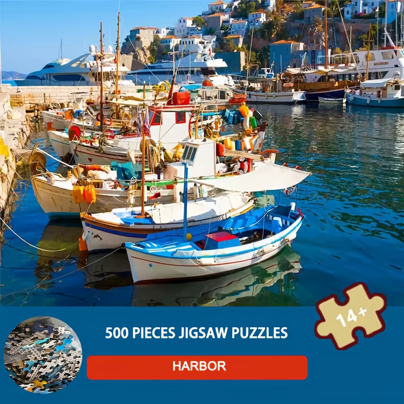 MaxRenard Hafenpuzzle, 500 Teile, ab 14 Jahren - Bild 2