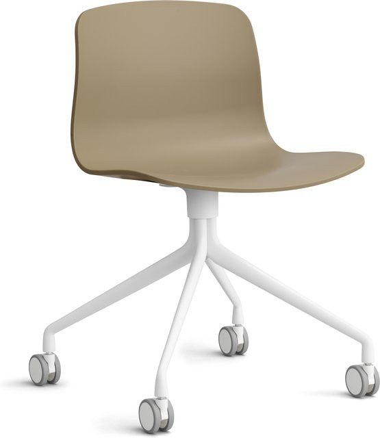 HAY About A Chair AAC 14 Drehstuhl in Braun mit Rollen - Bild 1
