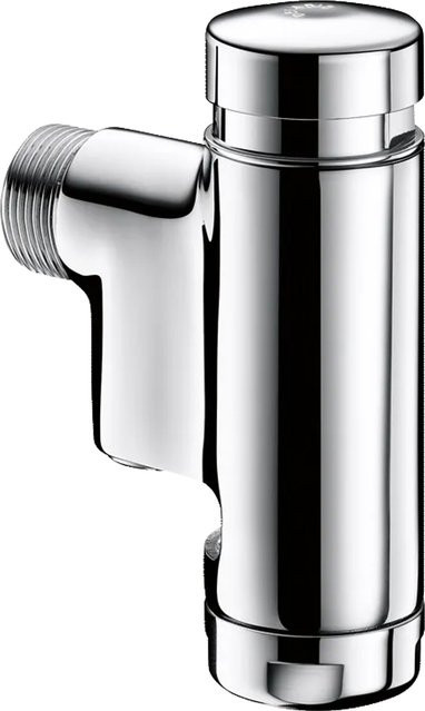 Delabie TEMPOFLUX WC-Druckspüler Aufputz in Chrom, G3/4B D28 mm mit 7 s Selbstschluss - Bild 1