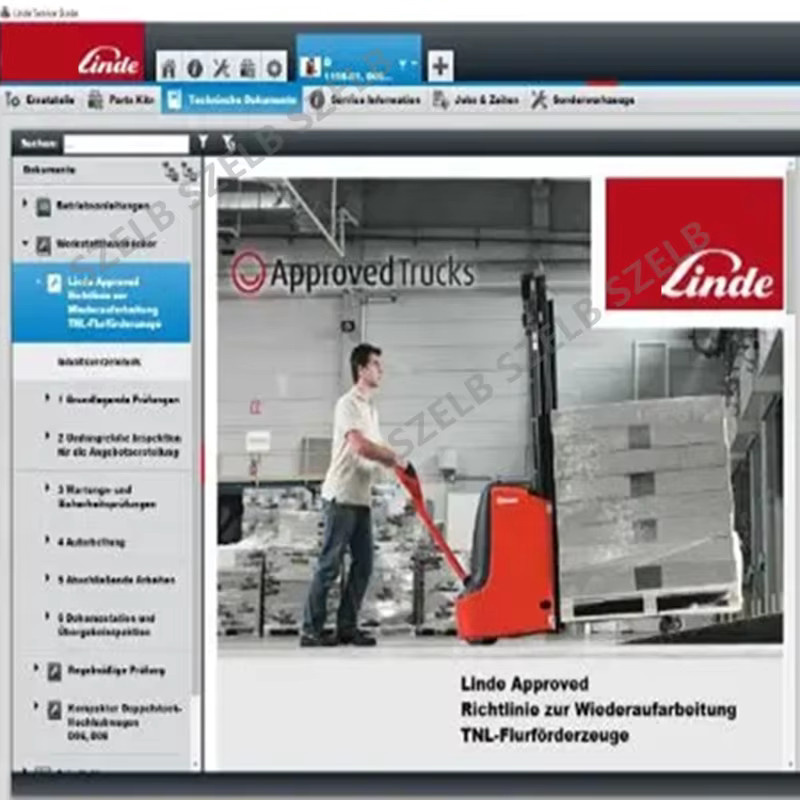 Linde Gabelstapler-Diagnosesoftware Pathfinder 2020.01 mit Truck Doctor und LSG 2024.12 Ersatzteilkatalog als unverlängerbare Lizenz - Bild 3