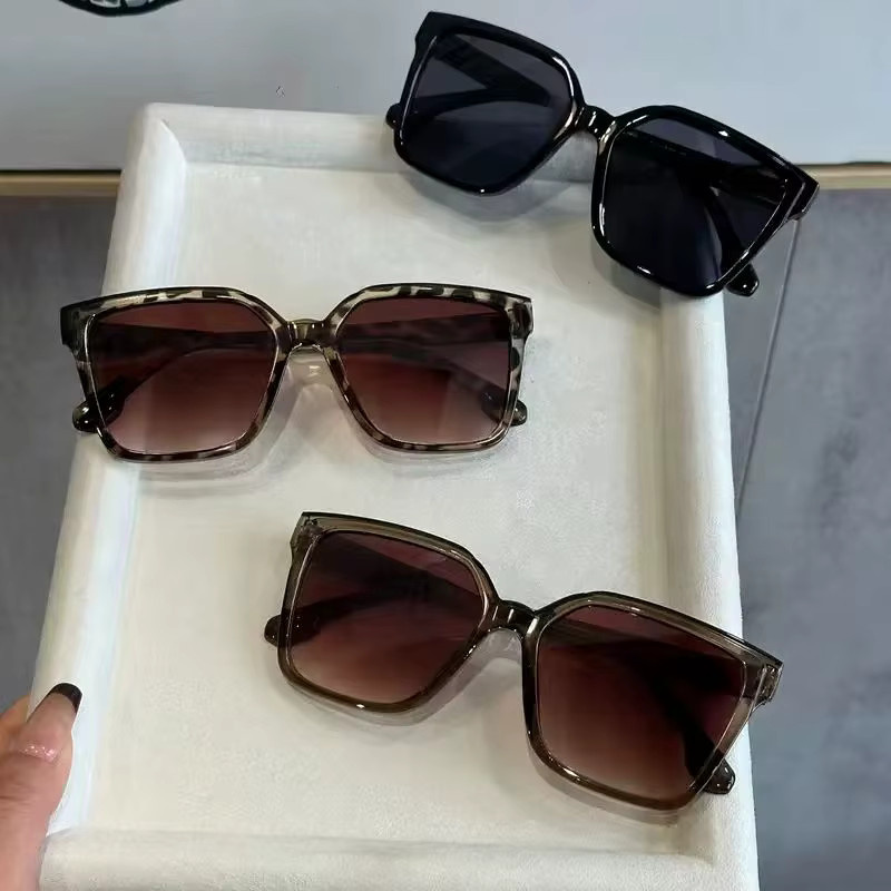 CAIPAI Sonnenbrille, Damen, Vollrand, rechteckig, schwarz, Kunststoff - Bild 2