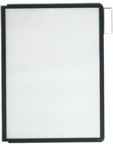 Rocholz Sichttafeln A4 in Schwarz, 5 Stück aus Polypropylen - Bild 1
