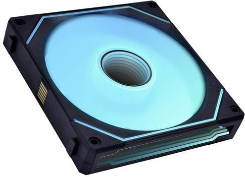 Lian Li UNI FAN SL-INF 140 ARGB Reverse Blade PWM Lüfter, Schwarz, B/H/T: 140 x 142 x 25 mm - Bild 1