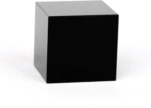 Discover Intime Obsidian Würfel in Schwarz als Feng Shui Deko-Ornament und Buchpresse - Bild 1