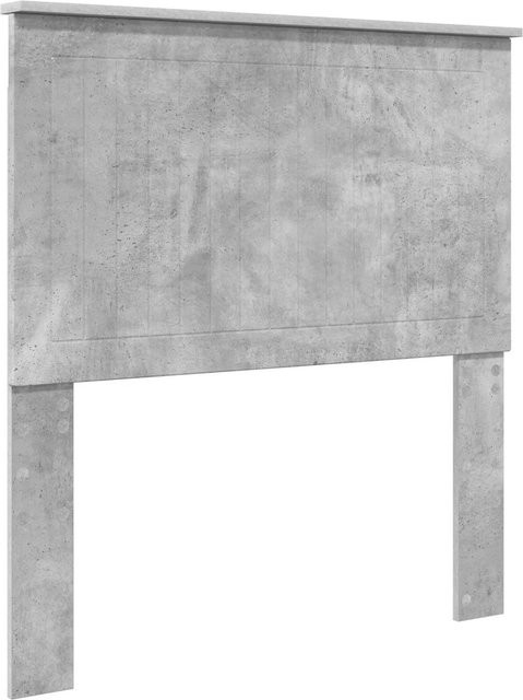 vidaXL Kopfteil in Betongrau, modernes Design aus Holzwerkstoff, Breite: 90 cm - Bild 1
