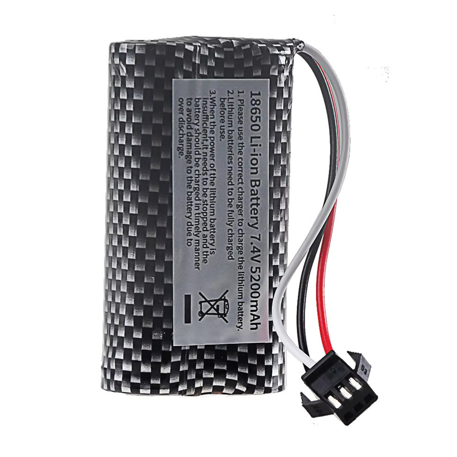 GAOLAG Li-Ion Akku 7,4 V 5200 mAh mit SM-3P Stecker für MN99S MN82 MN90 MN128 MN78 LC79 RC Autos - Bild 3