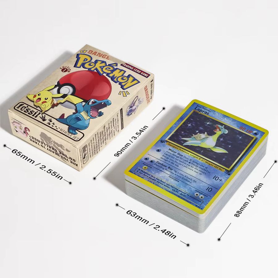 TAKARA TOMY Pokémon PKM-Karten 1. Auflage Classic Fossil, Brettspiele, ab 10 Jahren - Bild 2