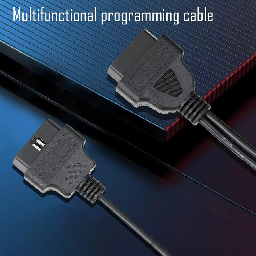 Lonsdor JCD 2-in-1 Multifunktions-Programmierkabel für Jeep, Chrysler, Dodge, Fiat und Maserati, kompatibel mit K518S SGW 12+8 Micropod2, Schwarz - Bild 2