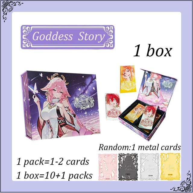 Bandai Sweet Sprouts Goddess Story Card MeiCard Booster Box, Nachfüllpack, ab 14 Jahre - Bild 1