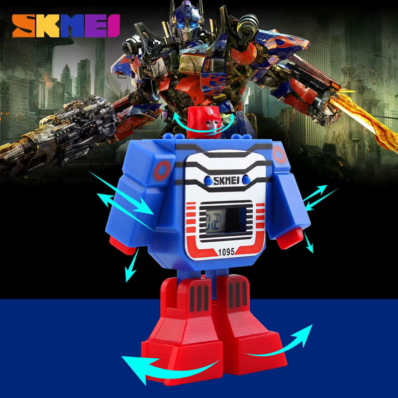 SKMEI Digitaluhr, Kunststoff, Schwarz, Kinder - Bild 3
