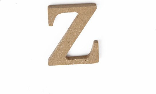 Rico Design MDF Kleinbuchstabe Z - Bild 1
