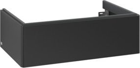 V&B Waschtischunterschrank Antao mit Auszugbeleuchtung, Blau lackiert, B/T/H: 78,8 x 25,6 x 49,6 cm - Bild 1