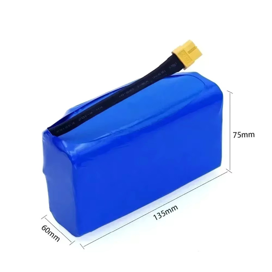 Ddadache Lithium-Ionen-Akku 36V 20000mAh in Blau für elektrische selbstbalancierende Scooter, Hoverboard und Einrad (10S2P) - Bild 6