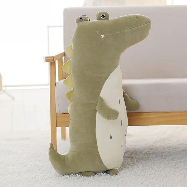 Kidsly Dinosaurier-Plüschkissen, Grün, ab 3 Jahre - Bild 1
