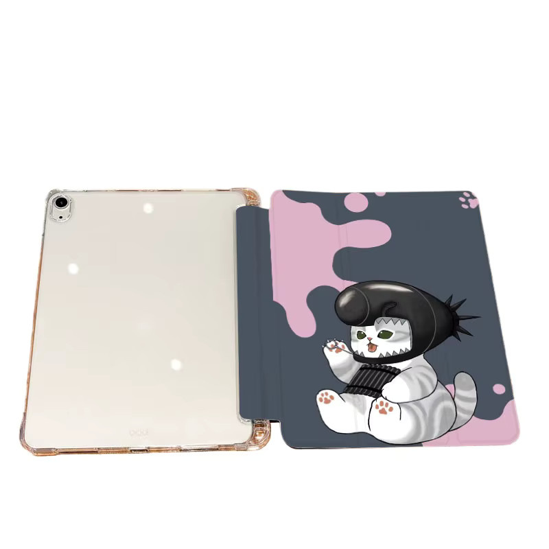 Kawaii gepanzerte Tablet-Hülle für Apple iPad Pro 10/11 Zoll, iPad Air 3/4/5 und iPad 9. Generation, dreifach gefaltet, Multicolour - Bild 5