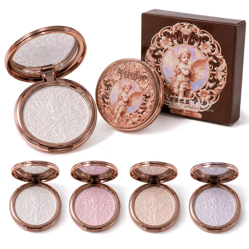 Little Angel Pearl Glow Highlighter-Palette, 4 Farbtöne - Bild 5