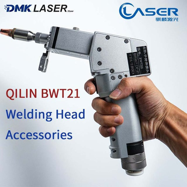 QILIN BWT21 Laser Schweißkopf Zubehör Set für V21 Schweißpistole mit Fokussierung Objektiv Düse Motor Kabel Schutzfenster und Dichtungsring - Bild 1