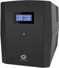 Conceptronic Zeus 04E USV in Schwarz mit 2200 VA, 1320 Watt, 9 Ah und 6 Ausgangsanschlüssen inklusive USB-C und Ethernet/LAN - Bild 1
