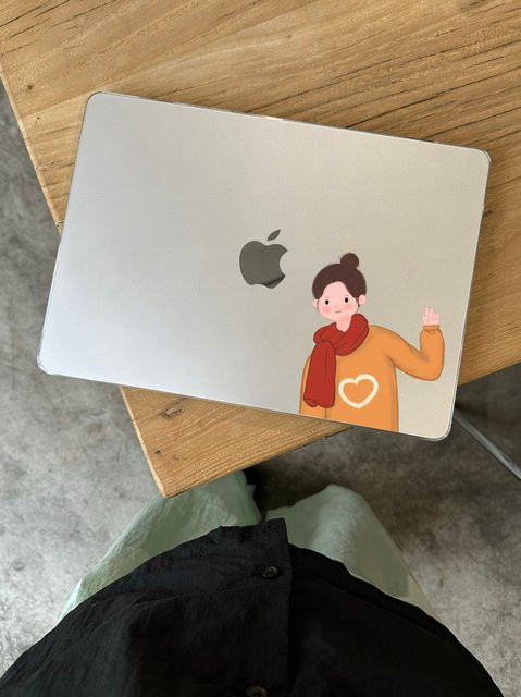 SZEGYCHX Niedrige Mädchen Laptophülle passend für MacBook Air und MacBook Pro 13 14 15 16 Zoll M1 M2 M3 M4 Modelle - Bild 1