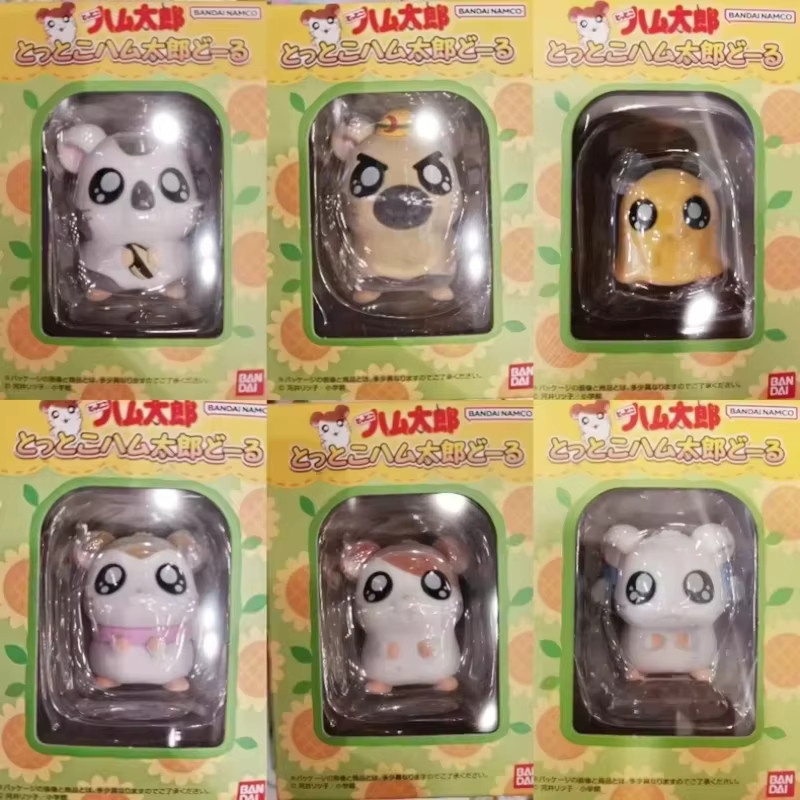Bandai Hamtaro Anime Modell, Puppe, 6-teiliges Set - Bild 2