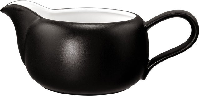 Seltmann Weiden Sauciere Liberty Velvet Black aus Porzellan 640 ml - Bild 1