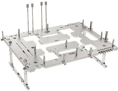 Streacom BC1 V2 Benchtable Gehäuse Silber - Bild 1