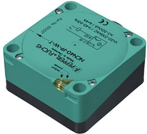 Pepperl+Fuchs Induktiver Sensor NCB40-FP-W-P1 130542 Zweidraht bündig montierbar grün - Bild 1