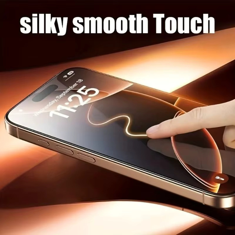 SnakeGlass 5er-Pack Hochtransparentes Panzerglas Displayschutzfolie für iPhone 17 16 15 14 13 12 11 Pro Max Plus XR XS - Bild 3