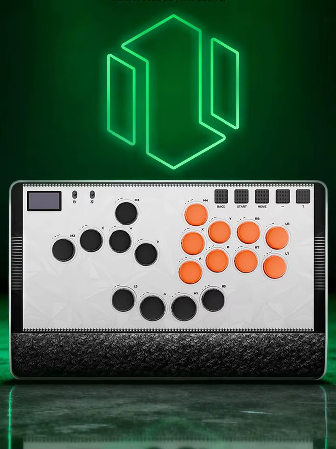 Haute42 C-AT Leverless Fighting Game Controller Stickless Arcade Stick in Weiß für PC und PS4/PS5 - Bild 3