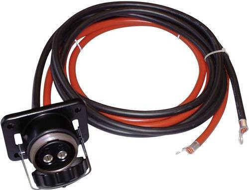 SET® TS 520 Starthilfekabel aus Kupfer mit NATO-Stecker, Schwarz, Länge: 2,00 m - Bild 1