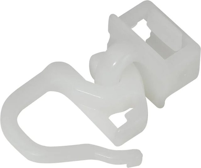 Mydeco Klickgleiter für Gardinen Multitrack mit Click-System, Weiß, Breite: 3,2 cm, Tiefe: 1,1 cm - Bild 1
