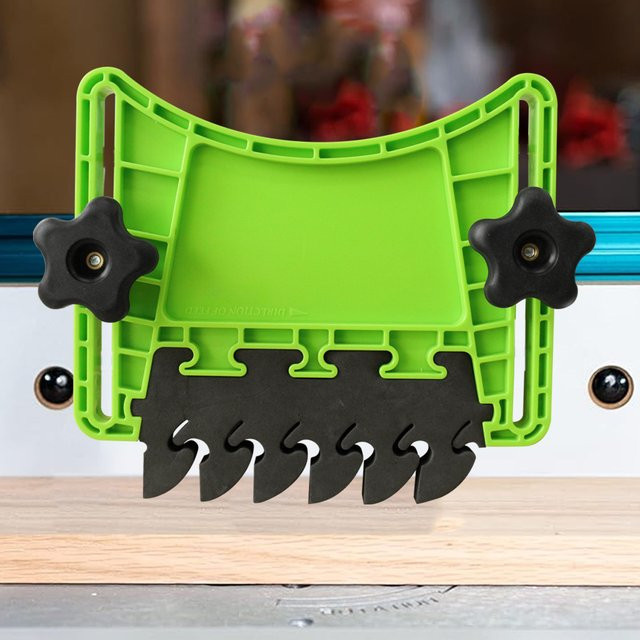 JIGHOLE Rückprallfedern für Tischfräsen und Bandsägen, Sicherheitszubehör für die Holzbearbeitung, Grün - Bild 1