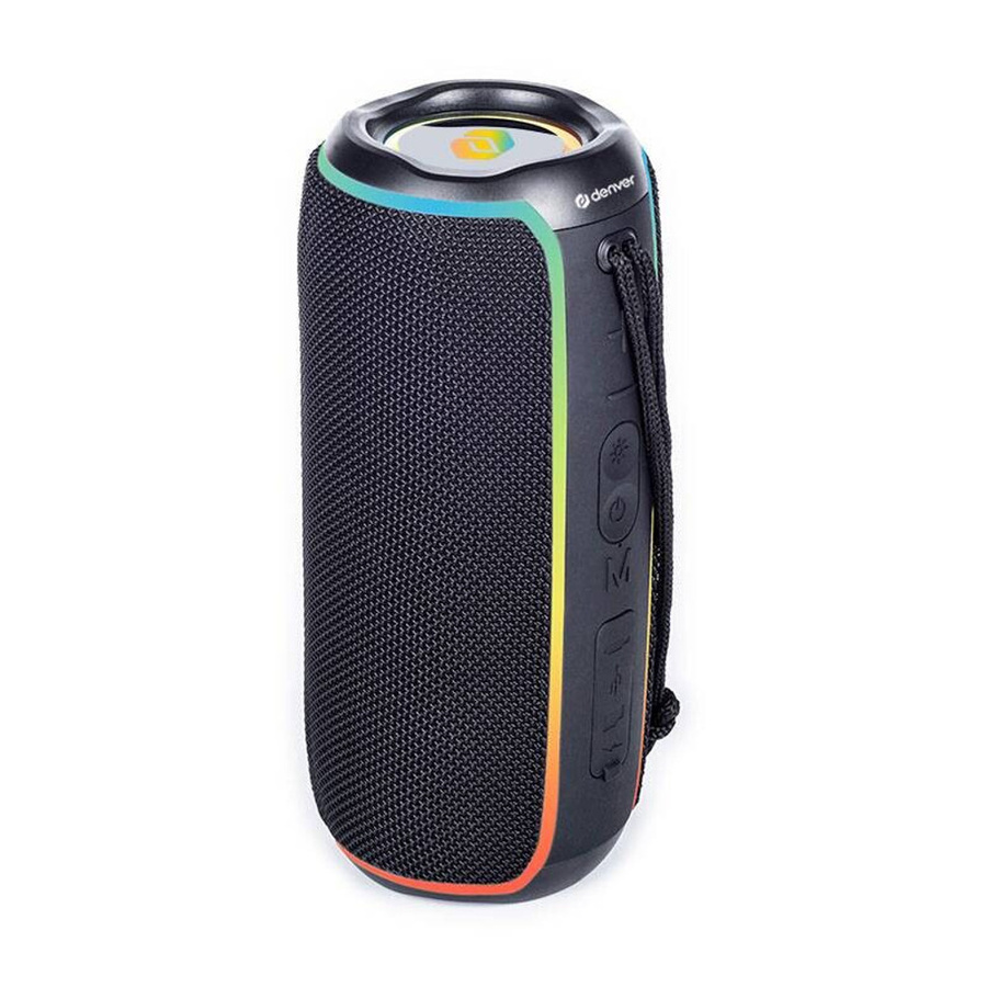 Denver Bluetooth Lautsprecher BTV-222NRB Schwarz H: 21,9 cm, B: 9,1 cm - Bild 3