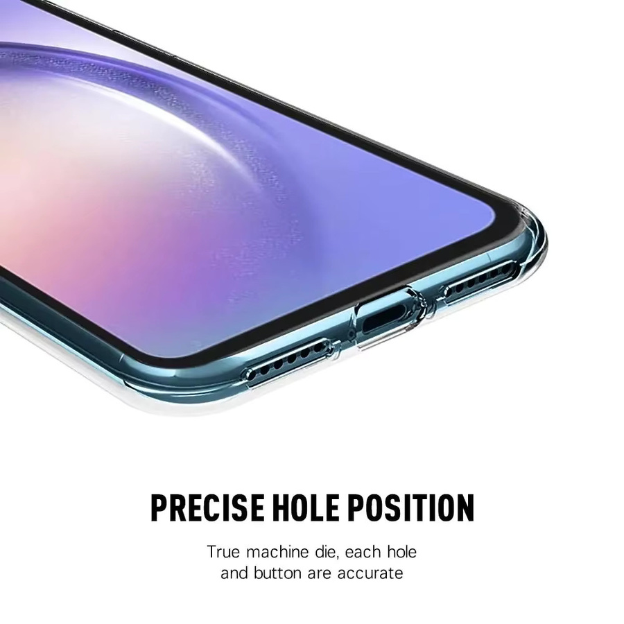 Hybrid Silikon Hard Cover 360 Grad Doppelseitige Schutzhülle für Samsung Galaxy A-Serie (A12, A13, A14, A23, A24, A25, A32, A33, A51, A52, A53, A54, A71, A72, A73, A04S) in Transparent - Bild 3