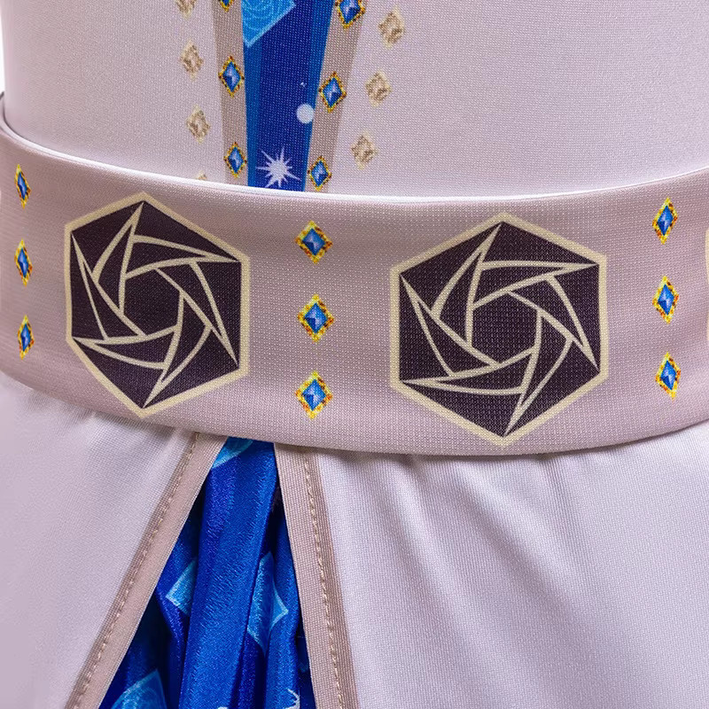 LZH Königin Amaya Cosplay Kostüm, Prinzessin, Mädchen, Lila, Blau - Bild 3