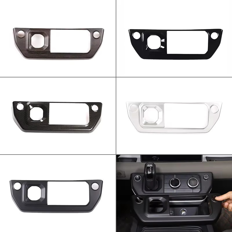 Dashboard-Zierleiste für Land Rover Defender 90 und 110 L663 (2020-2024) zur Abdeckung der Getriebe-Mittelkonsole - Bild 2