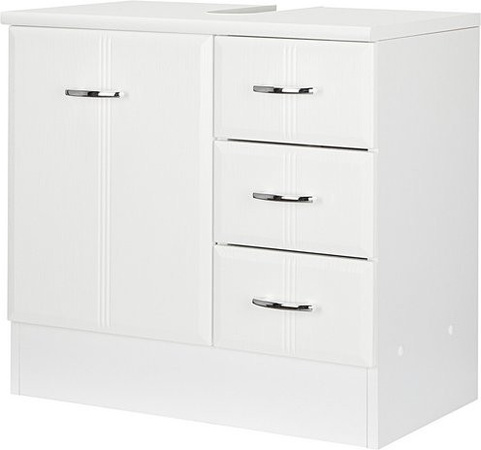 HELD MÖBEL Waschbeckenunterschrank Rallye in Weiss, B/H/T: 60 x 56 x 35 cm