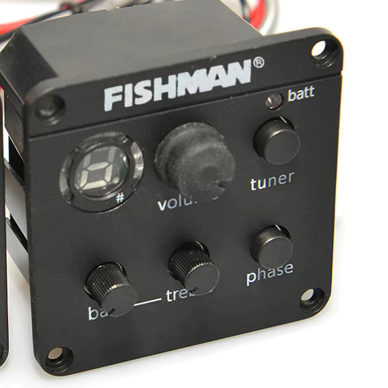 Fishman ISYS+ EQ-Vorverstärkersystem für Akustikgitarren in Schwarz - Bild 4
