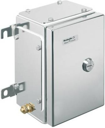 Weidmüller KTB QL 221513 S4E4 Installations-Gehäuse aus Edelstahl in Silber, B: 15,2 cm, T: 22,9 cm, H: 13,3 cm - Bild 1