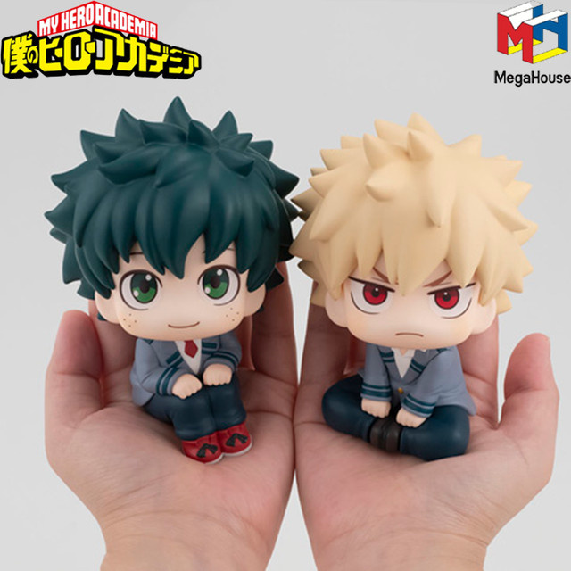 Bandai My Hero Academia Izuku Midoriya Katsuki Bakugo Todoroki Shoto Toga Himiko Niedliche Chibi PVC-Figur, Sammlerstück - Bild 1