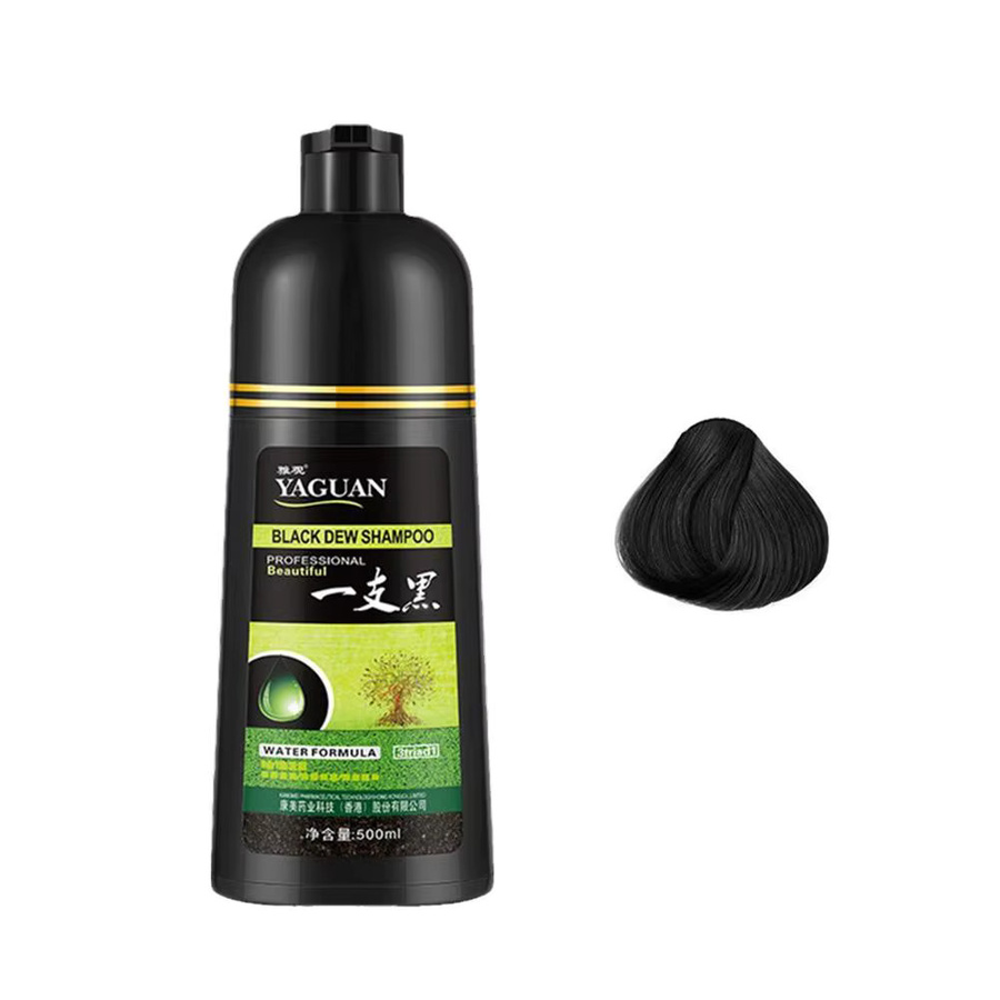 jaysuing Haar färbemittel Shampoo, Kräuter, Unisex, Schaum - Bild 6